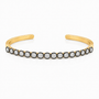 Blackened Diamond Bezel Bangle