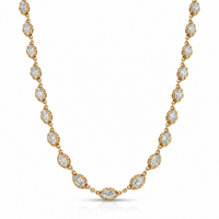 Marquis Diamond Riviere Necklace