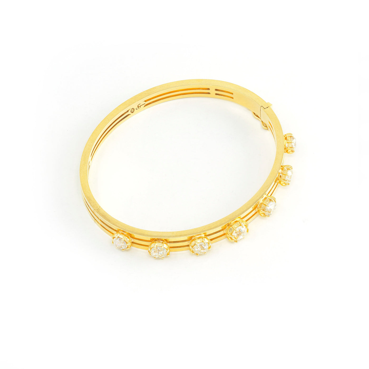 7 Stone  Bangle