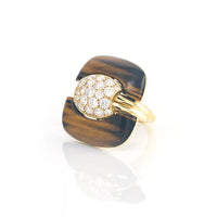 Carved Stone Trophy Ring
