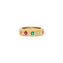 Emerald, Ruby, Coral and Diamond Gypsy Band