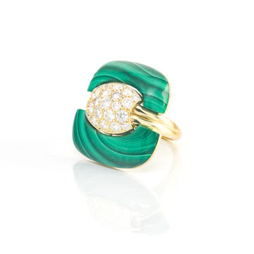 Carved Stone Trophy Ring