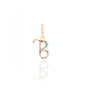 Rainbow Snake Initial Charm