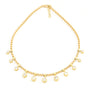 Diamond Box Fringe Necklace