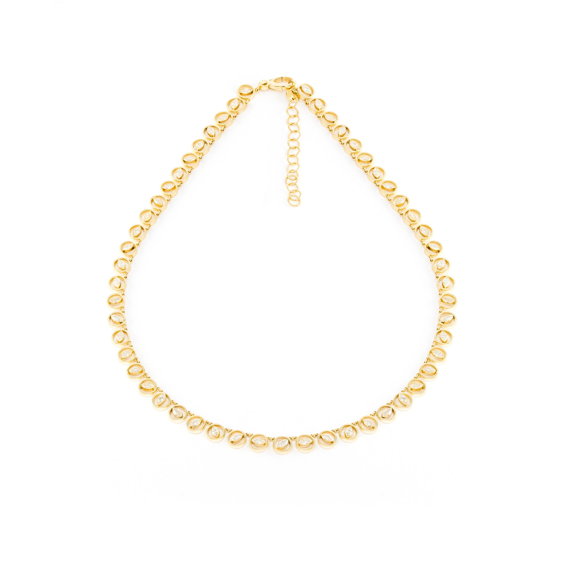 Marquise Shadow Necklace