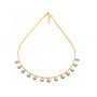 Blackened Diamond Fringe Necklace