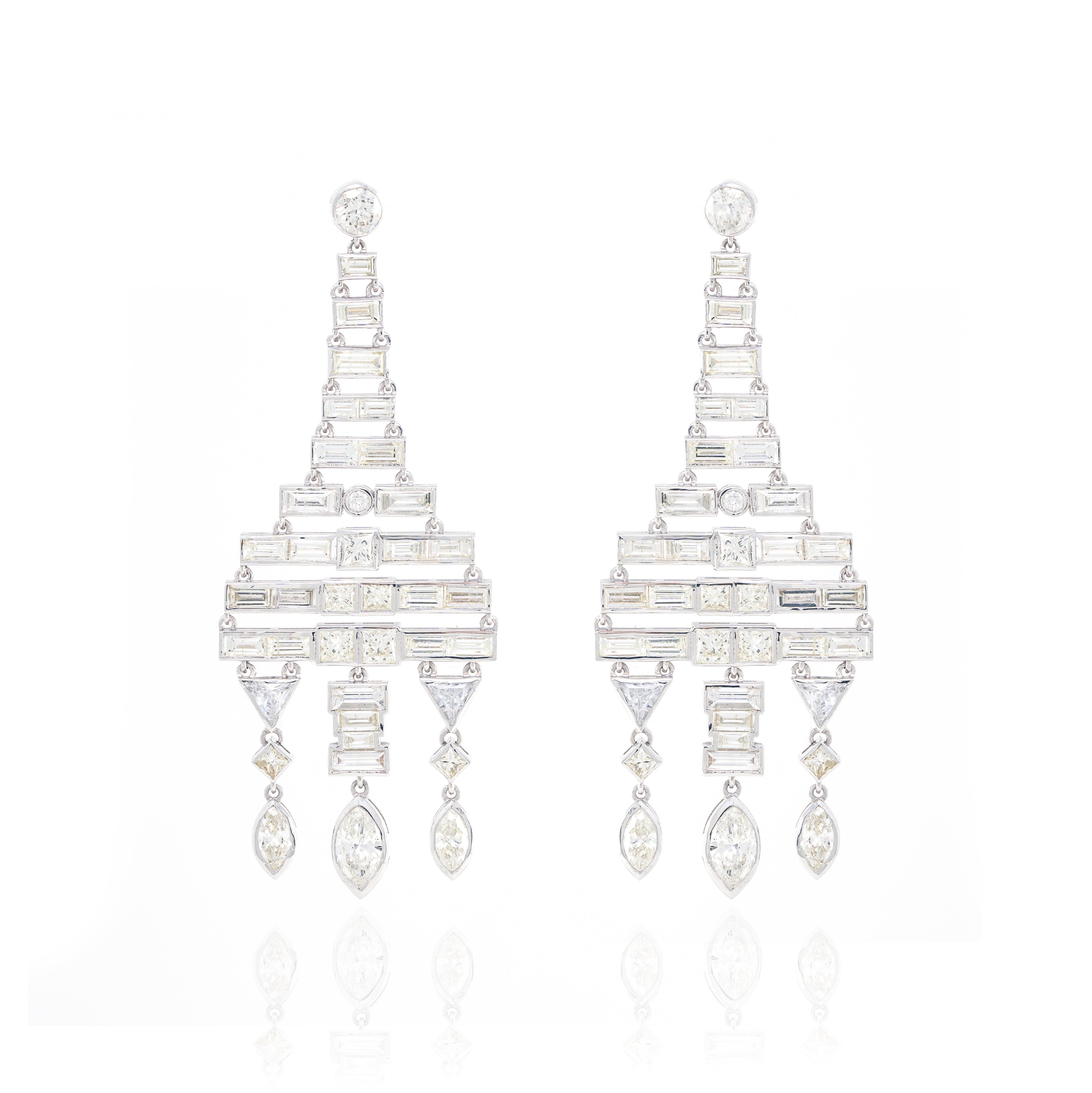 Deco Chandelier Earrings