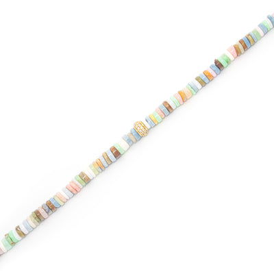 Pastel Heishi Beaded Necklace