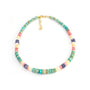 Multicolored Heishi Beaded Necklace