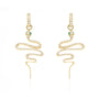 Zig Zag Snake Earrings