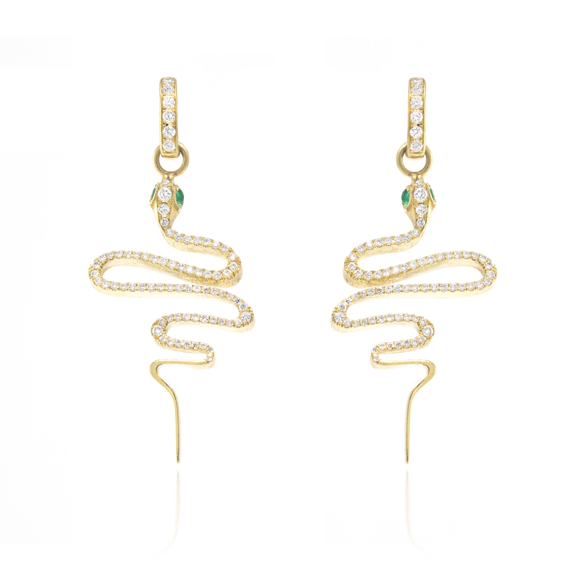 Zig Zag Snake Earrings