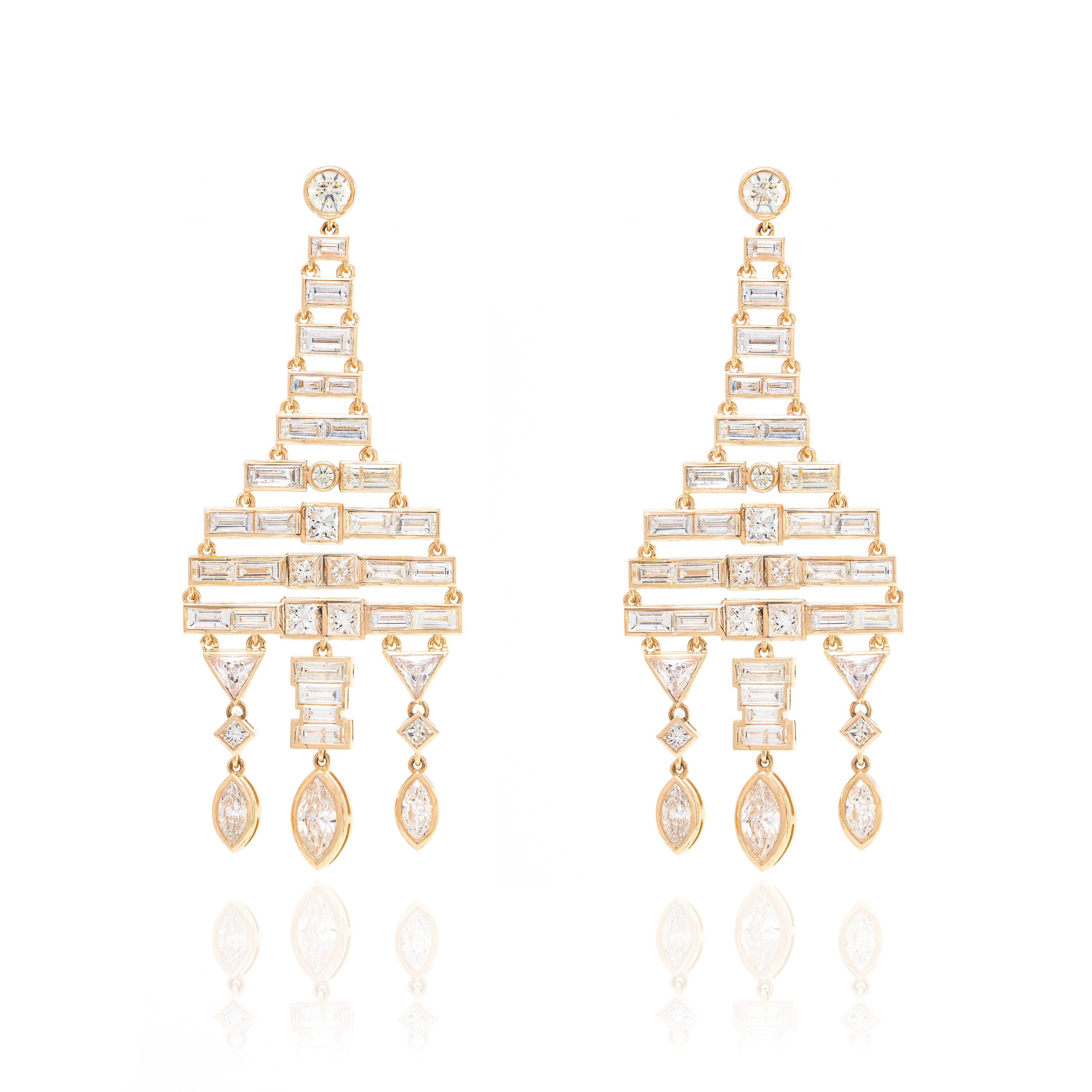 Deco Chandelier Earrings