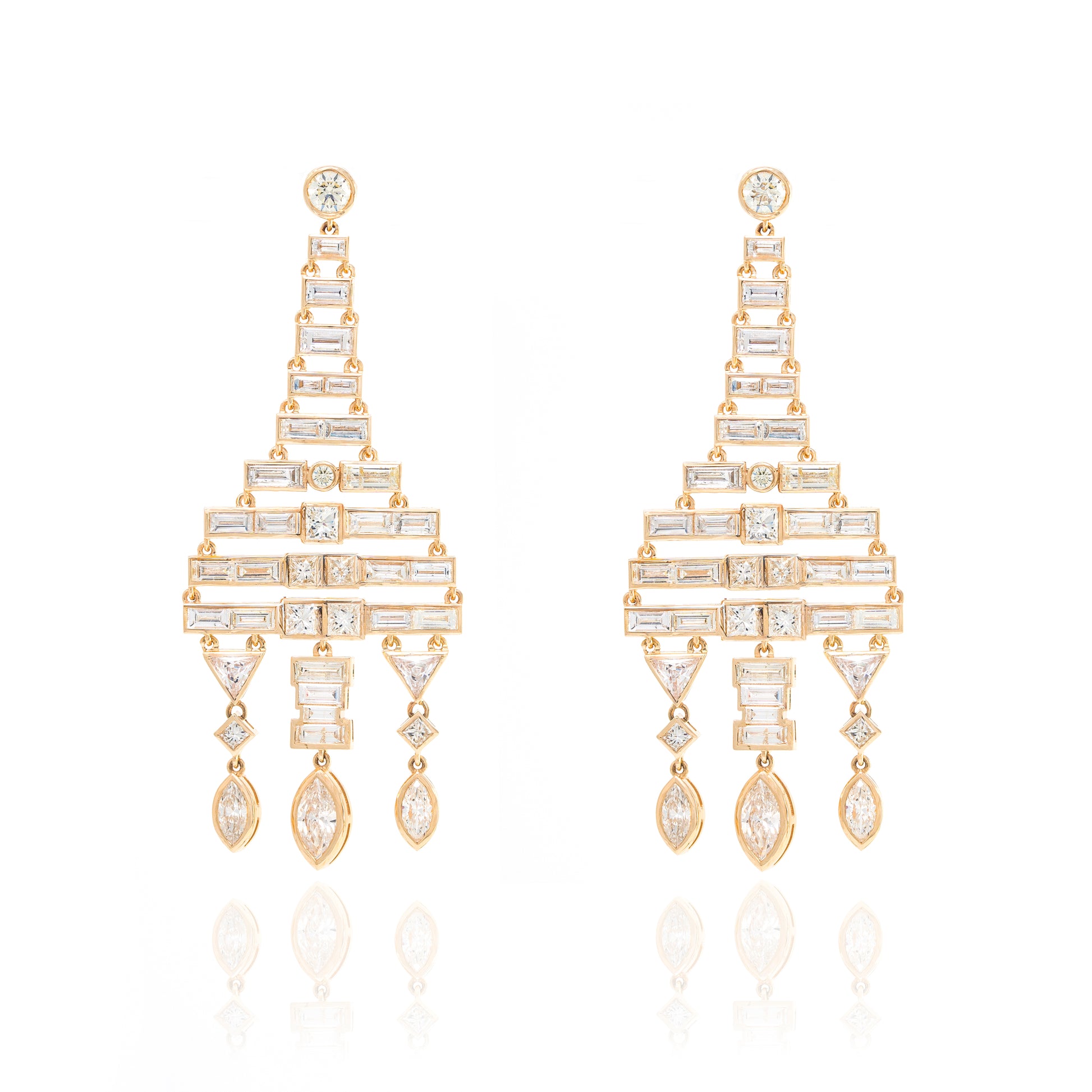 Deco Chandelier Earrings