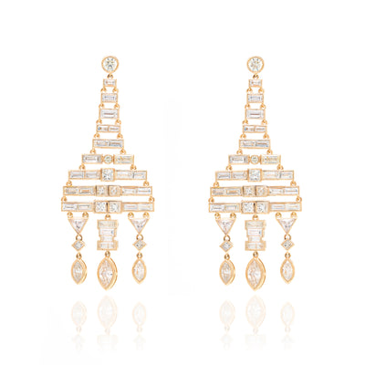 Deco Chandelier Earrings