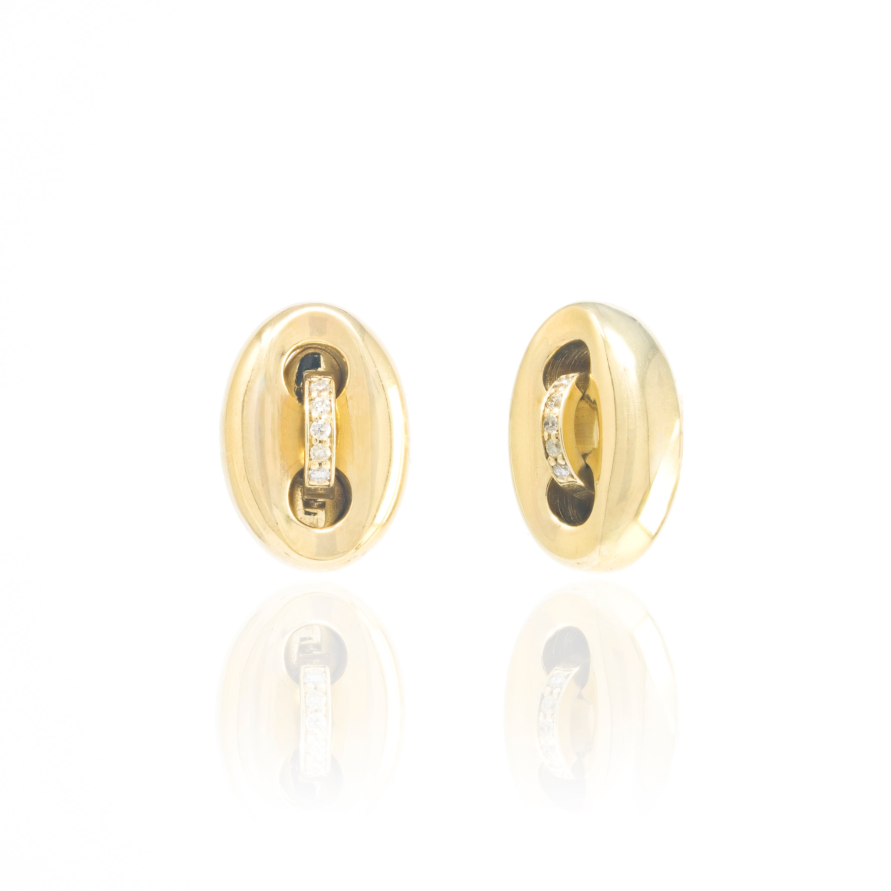 Mini Gold Mariner Studs