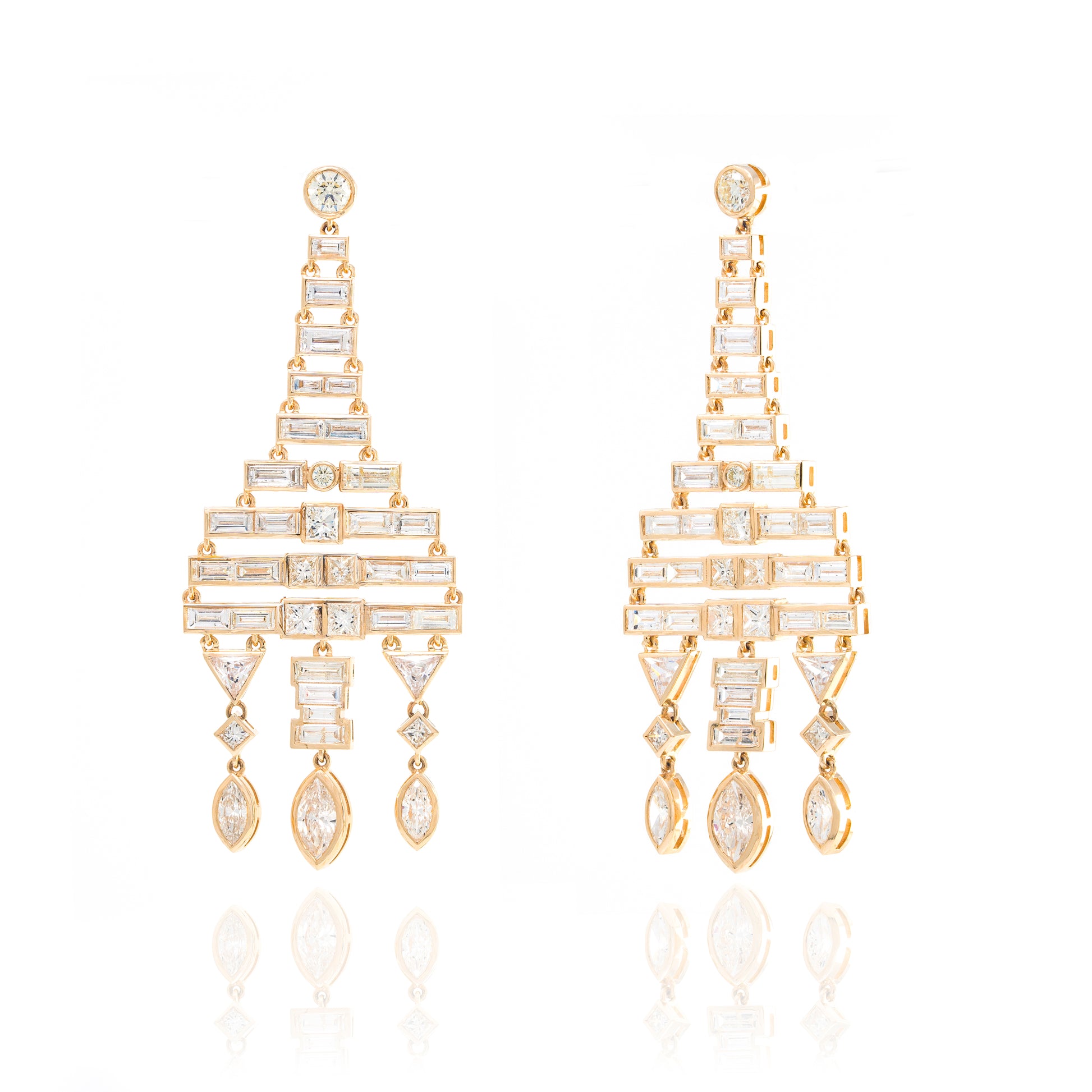 Deco Chandelier Earrings
