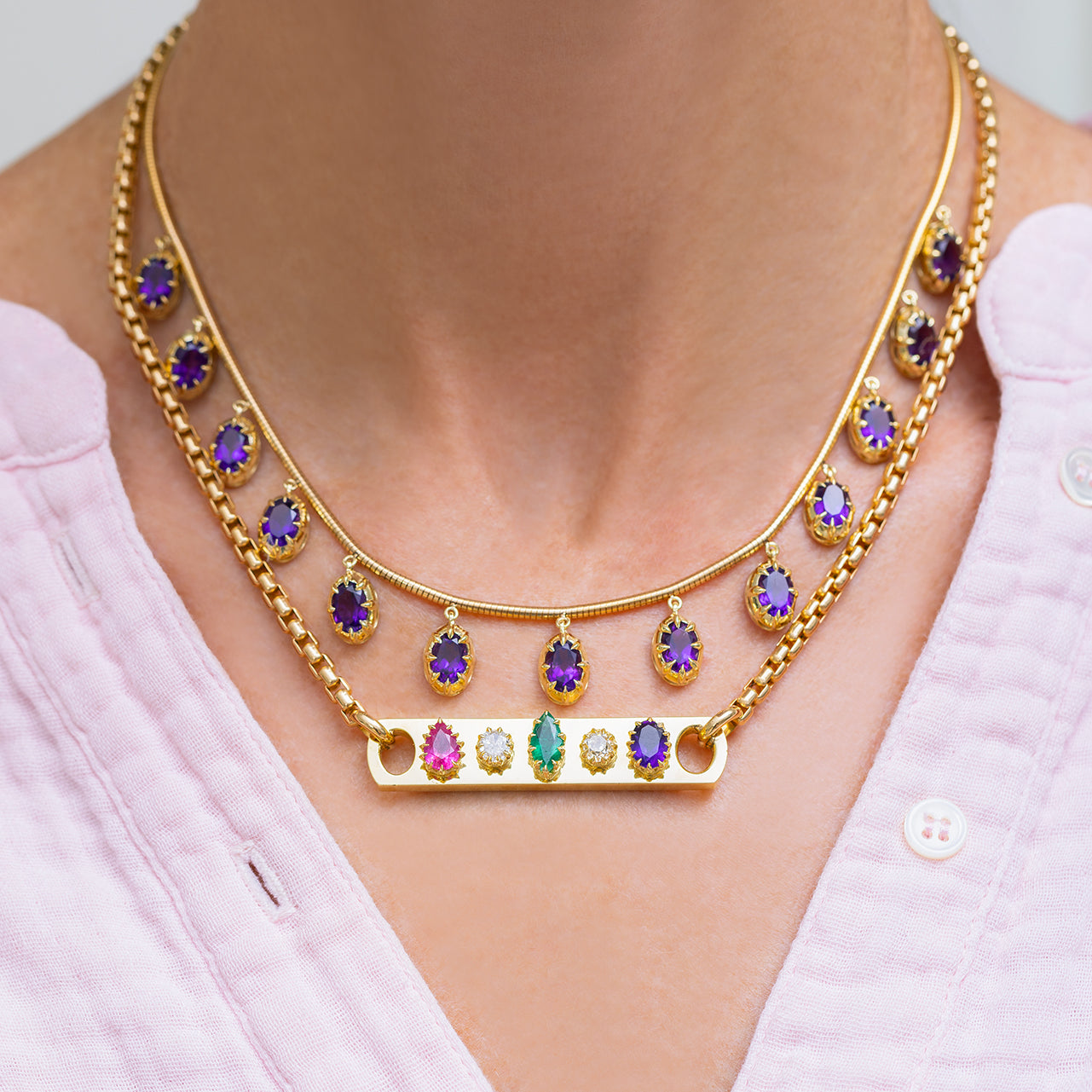 Morse Code Necklace