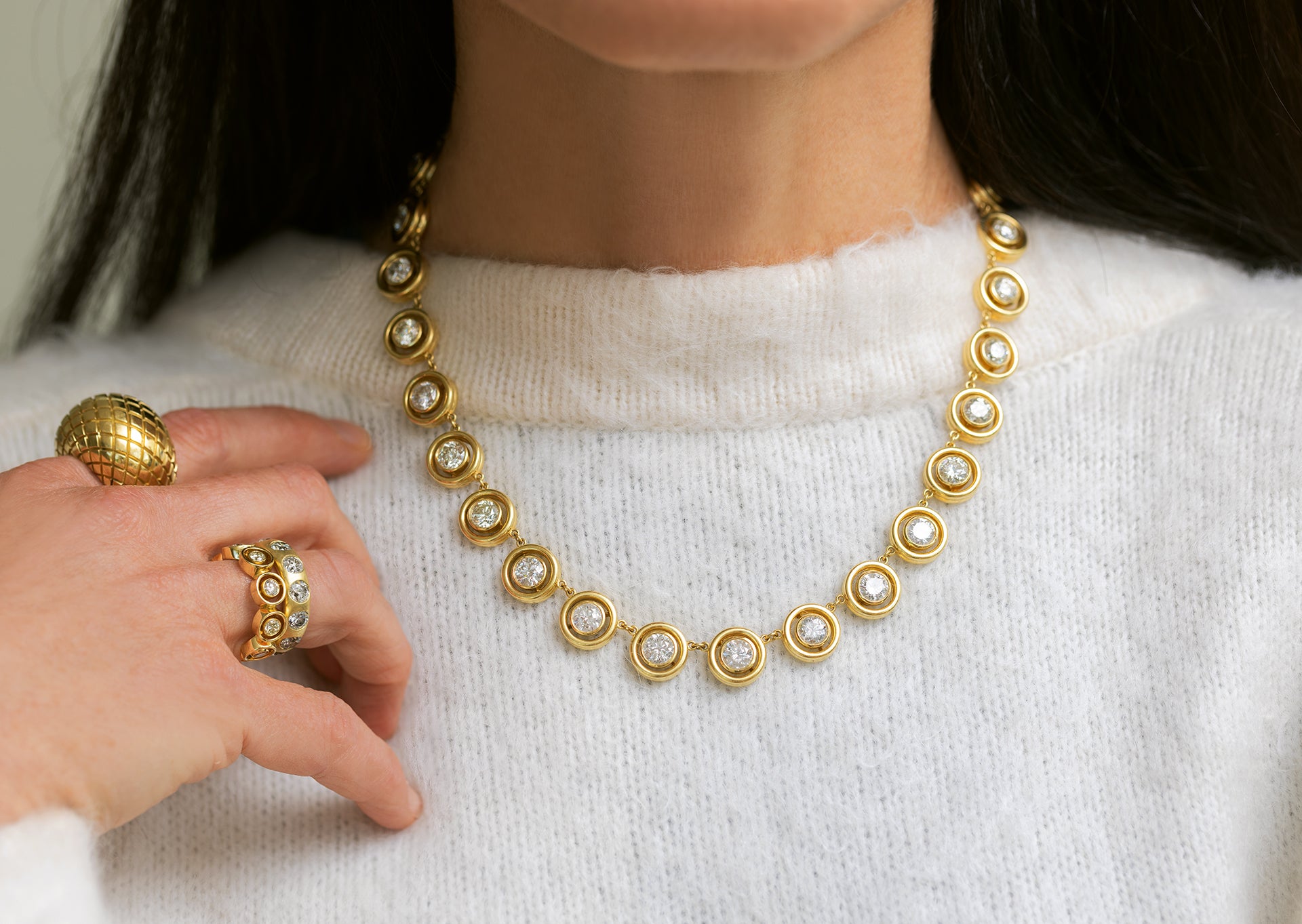 Shadow Max Diamond Necklace