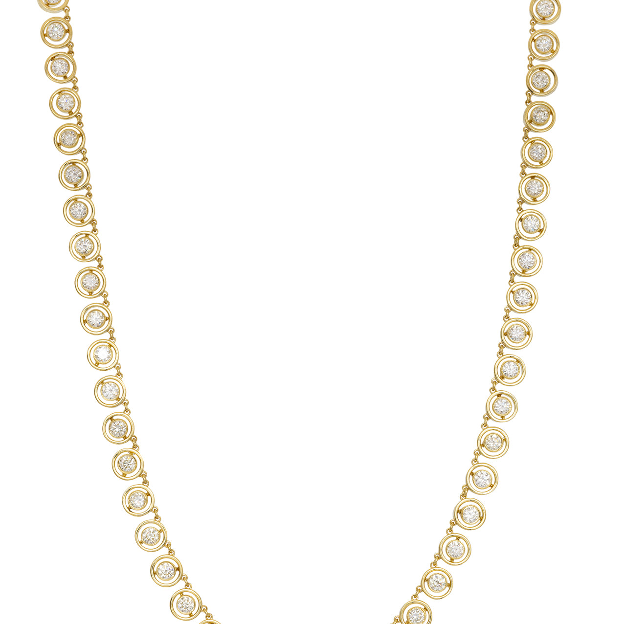 Shadow Diamond Necklace
