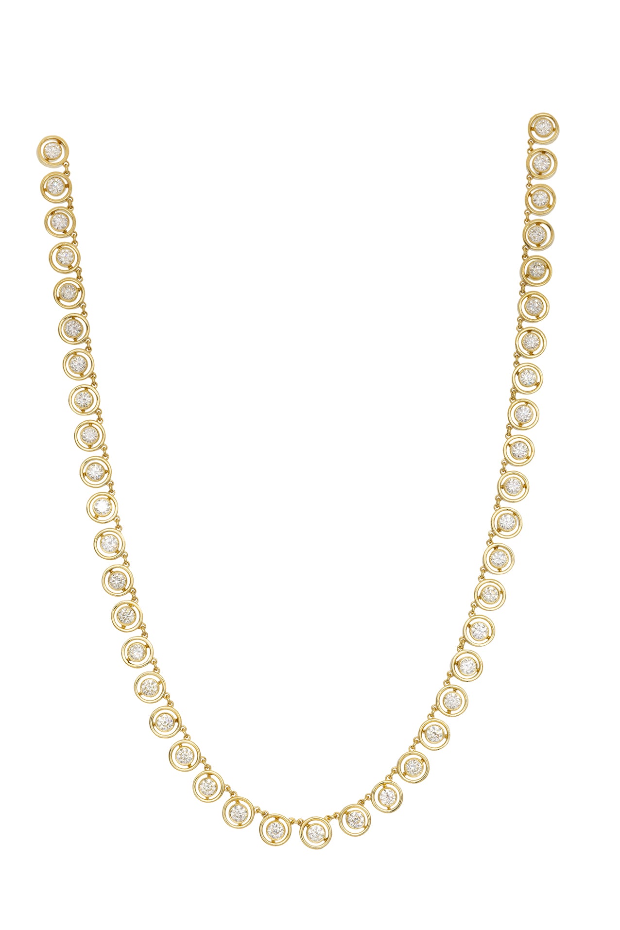 Shadow Diamond Necklace