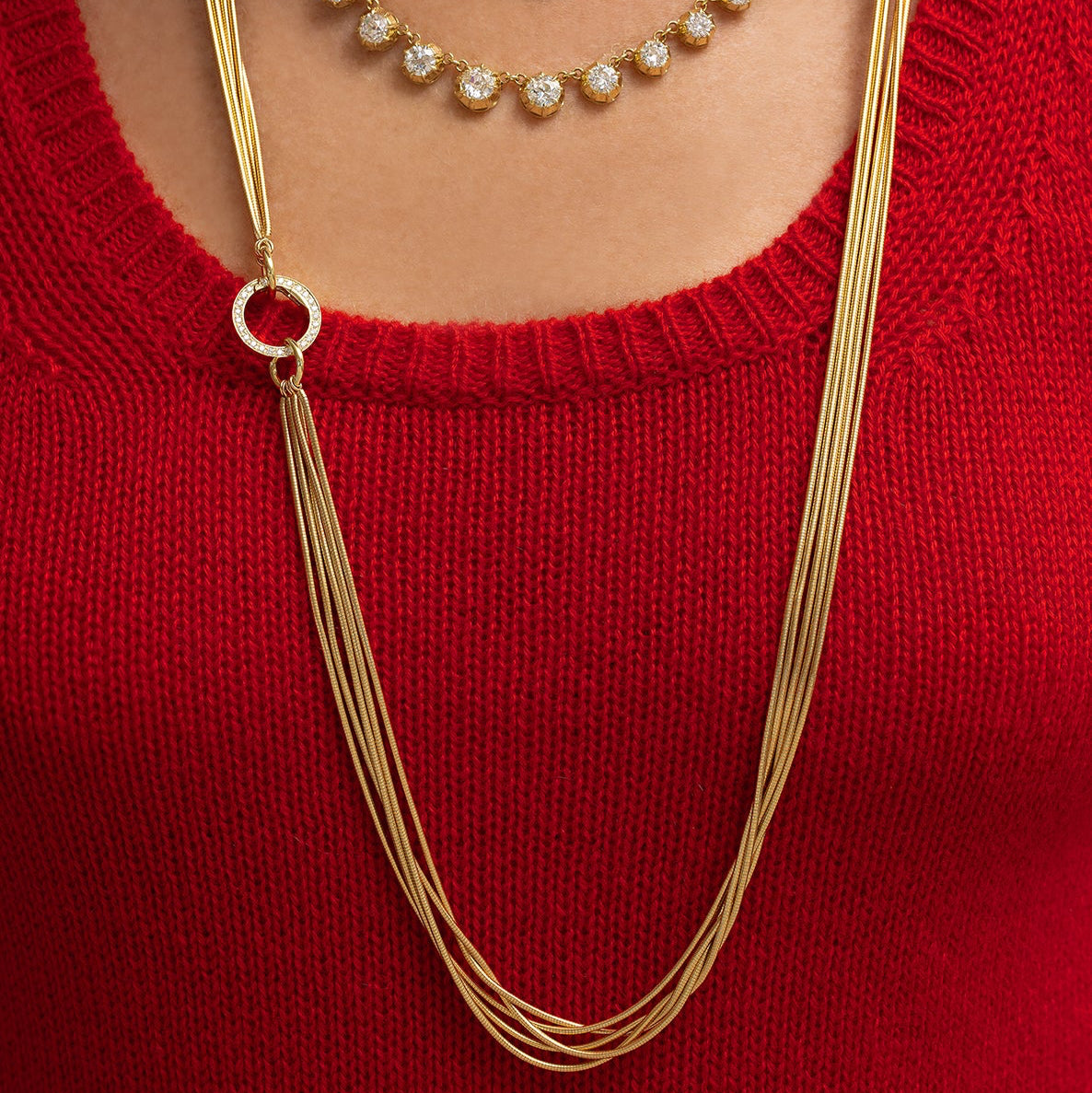 Five Layer Chain with Clasp