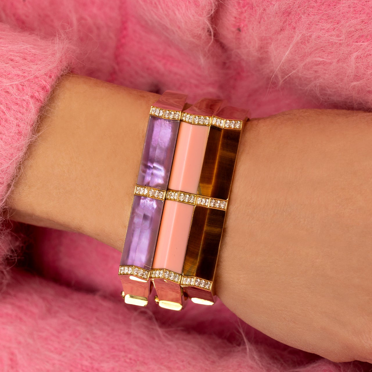 Pyramid Bangle