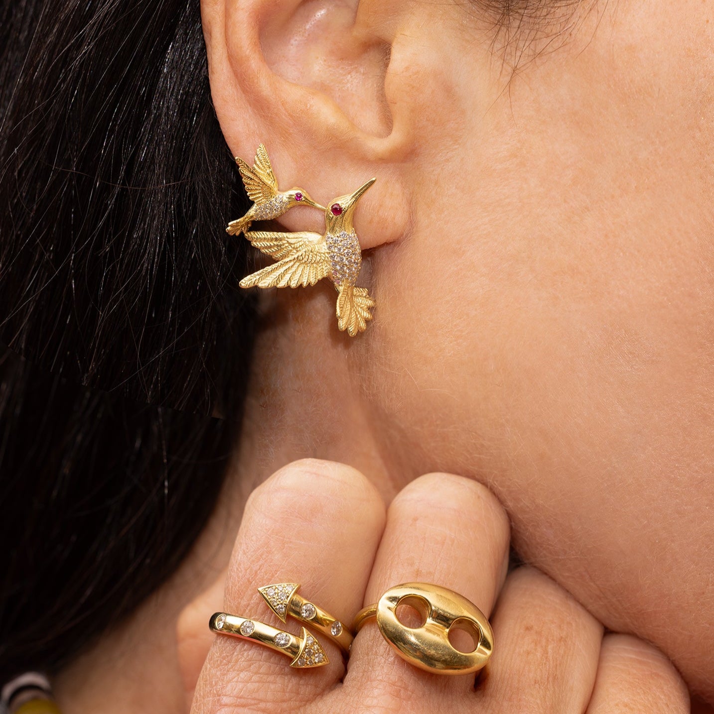 Hummingbird Earrings
