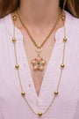 Box Chain with Diamond Clasp