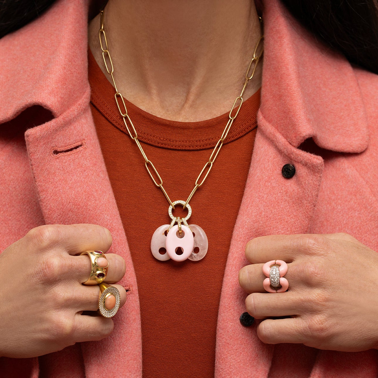 Stone Mariner Link Charms