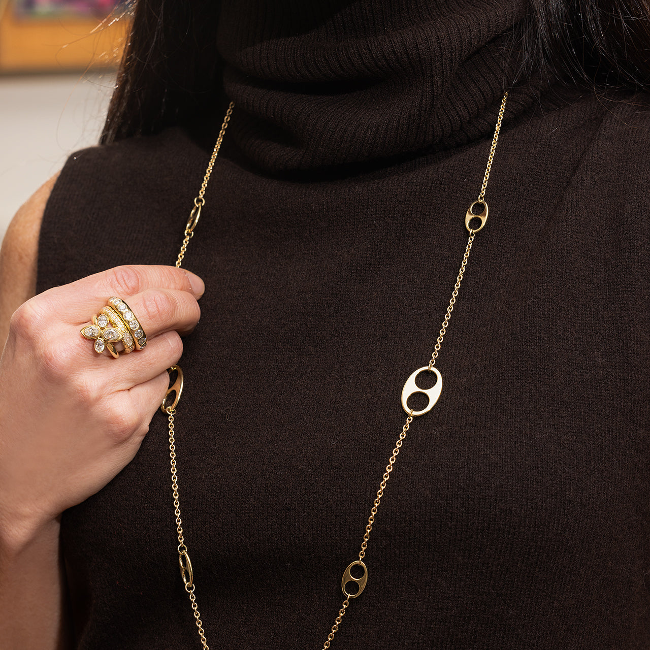 Simple Nautical Link Chain