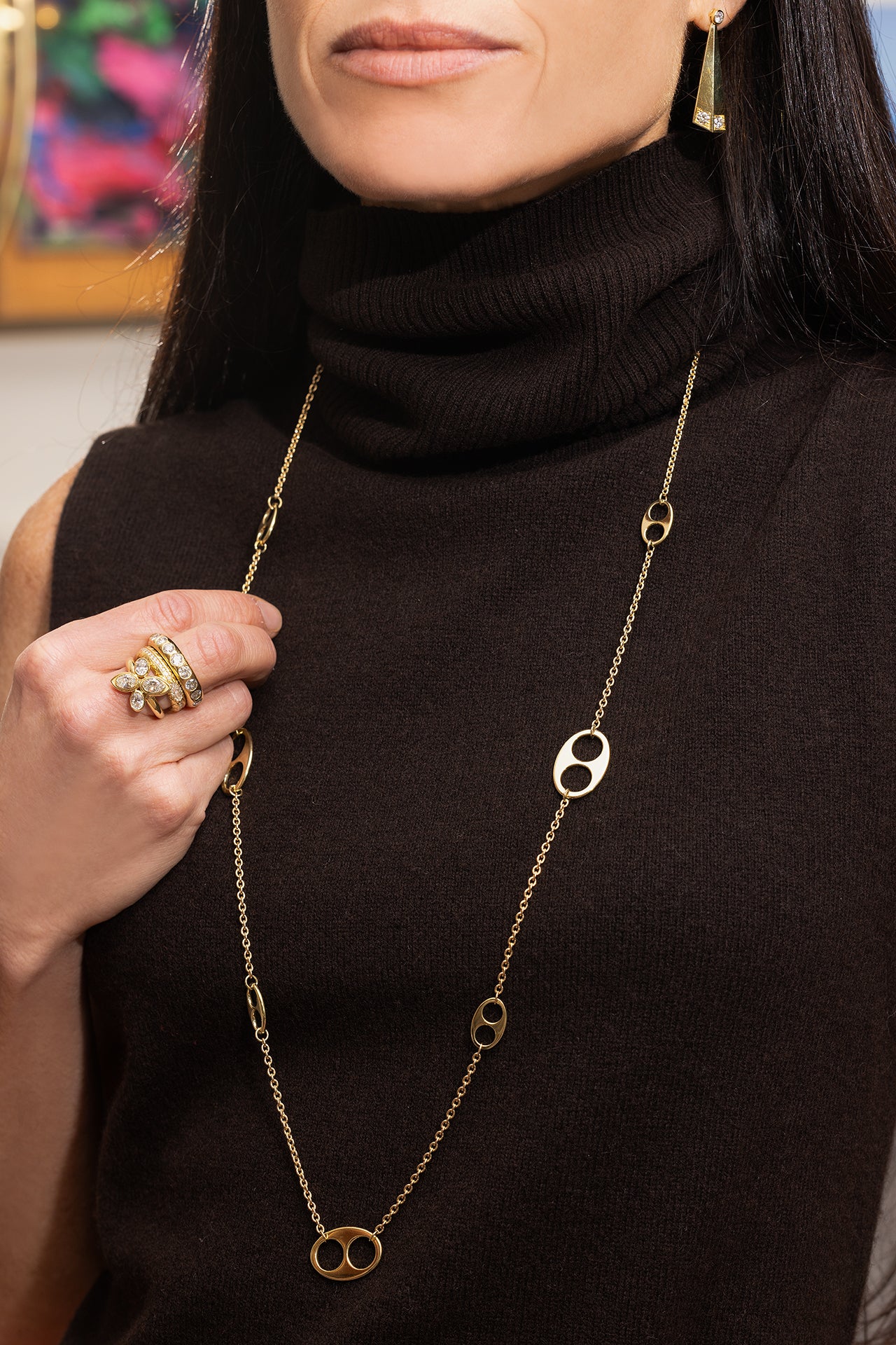 Simple Nautical Link Chain