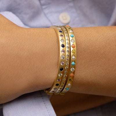 Mini Diamond Gypsy Bangle