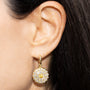 Diamond and Yellow Sapphire Full Moon Attachments