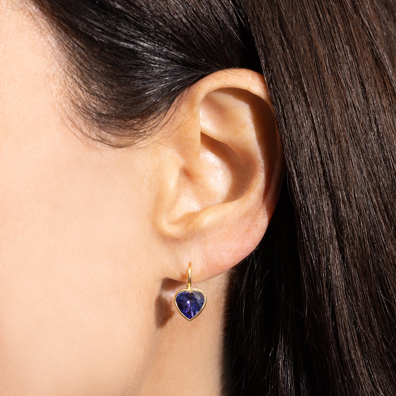 Heart Drop Earrings