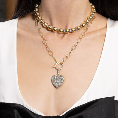 Heart Locket Charm