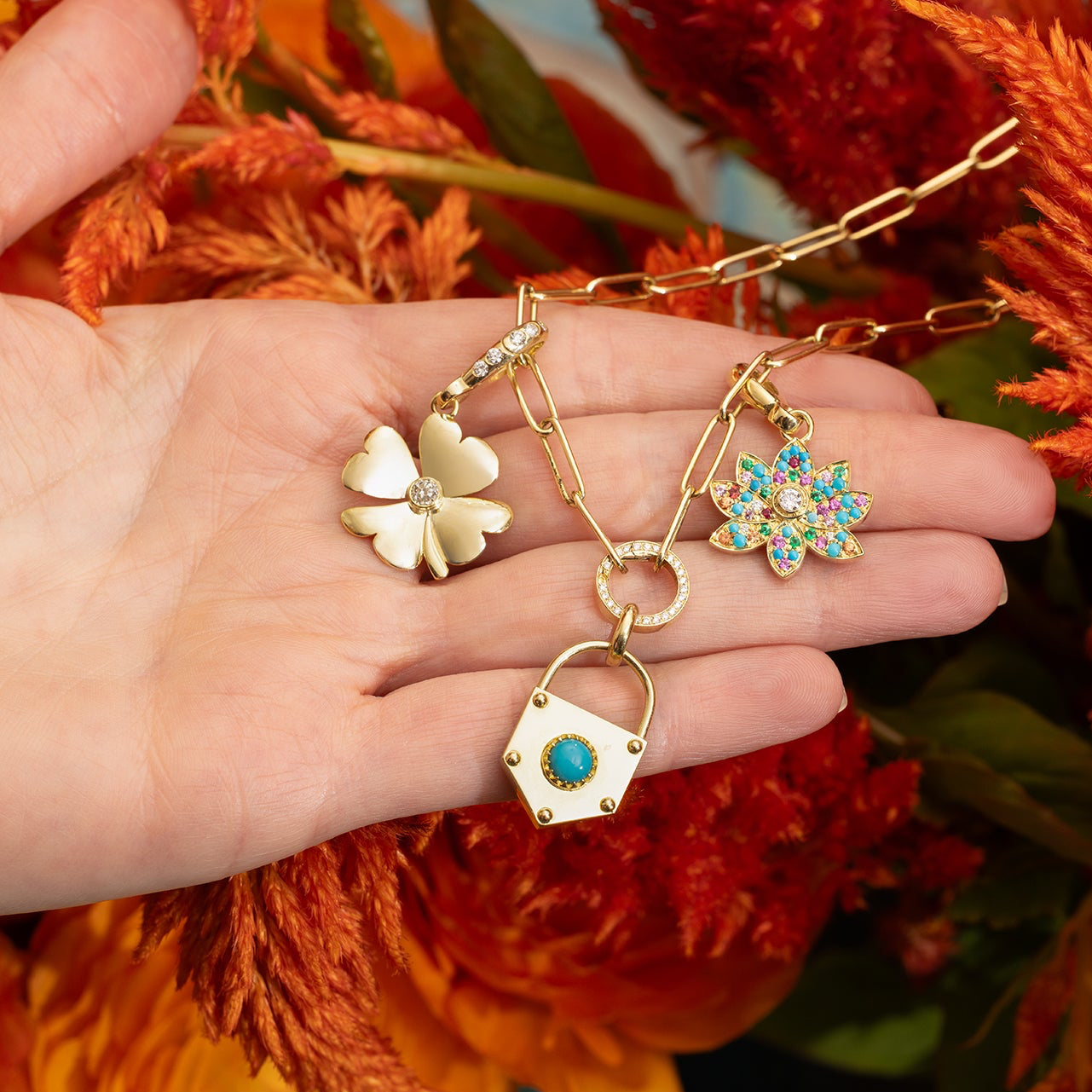 Mini Clover Charm