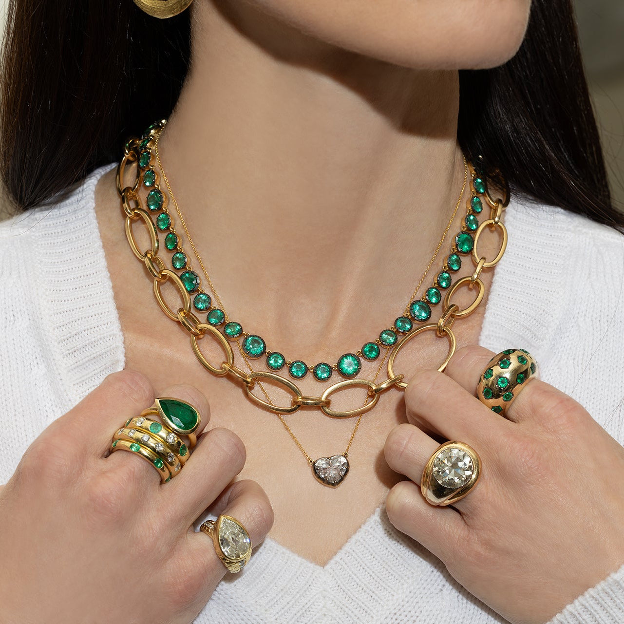 Emerald and Diamond Gypsy Band