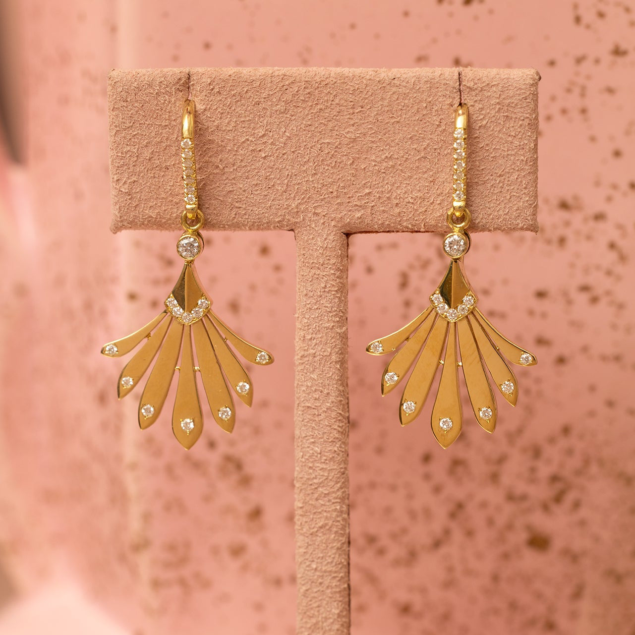 Fan Earrings