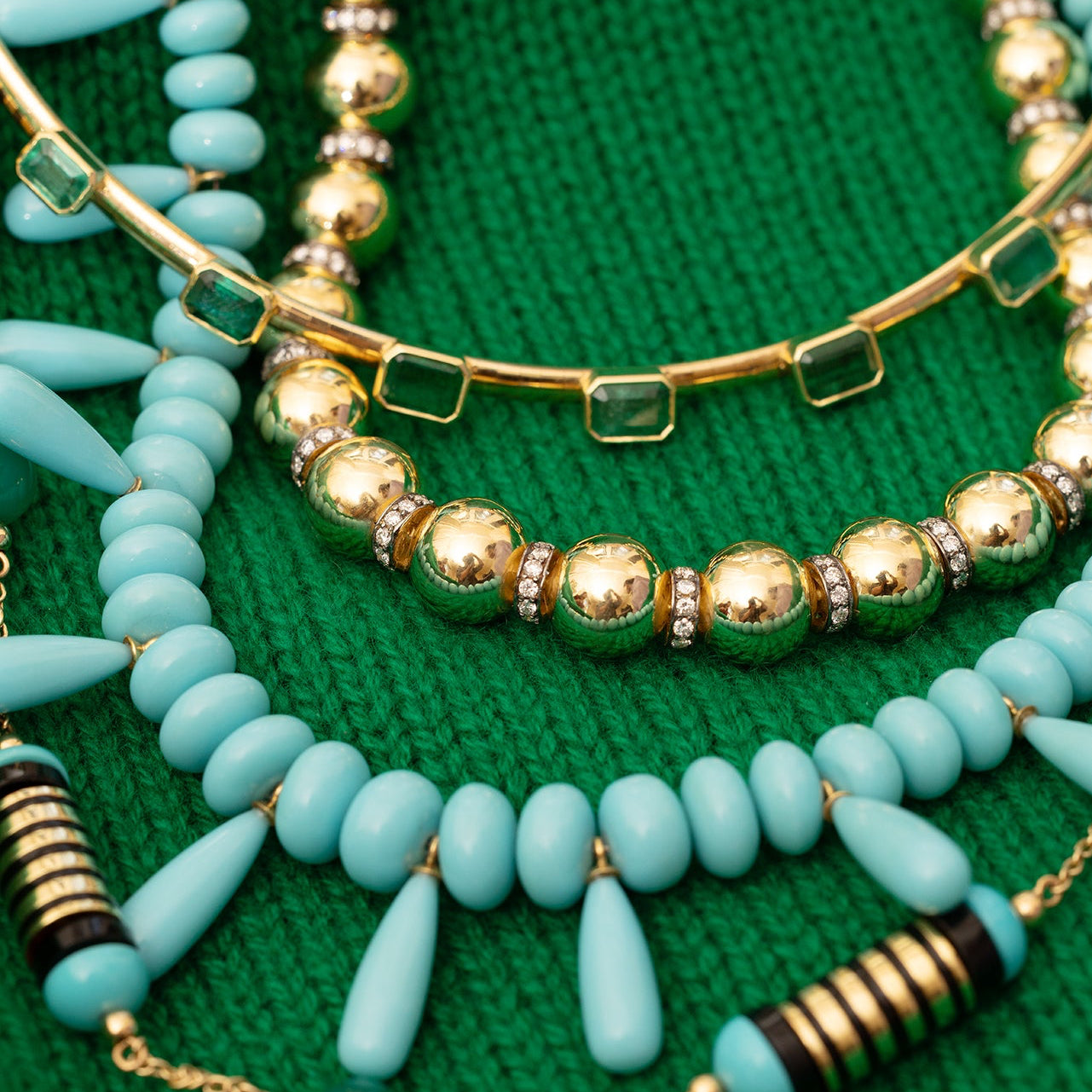 Beaded Fringe Necklace