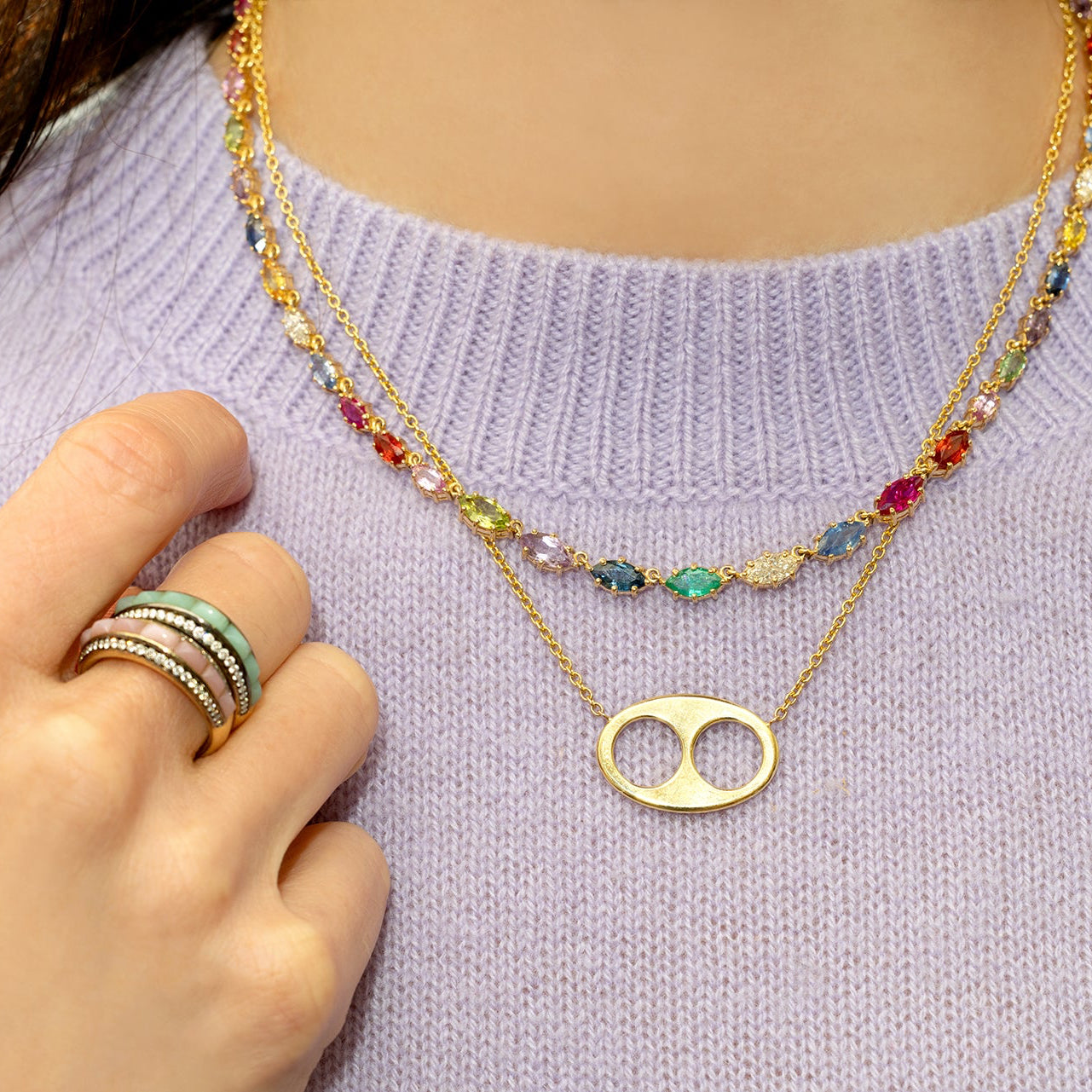 Mini Pyramid Ring