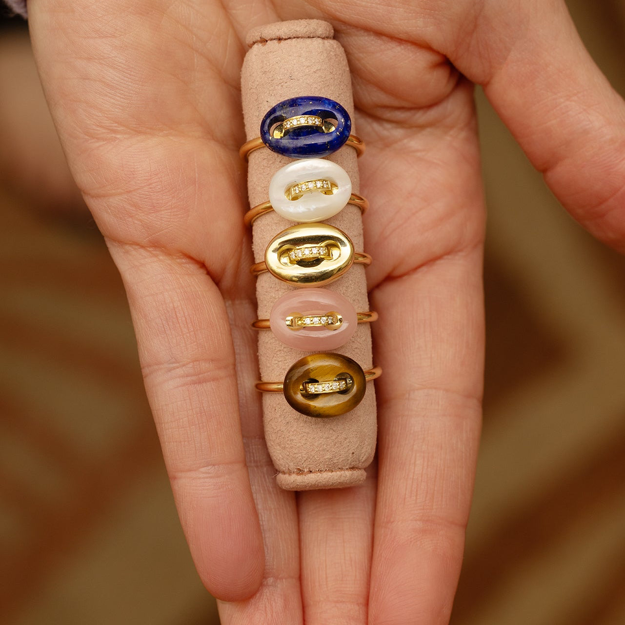 Mini Stone Mariner Ring