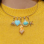 Shell with Diamond Cap Charm