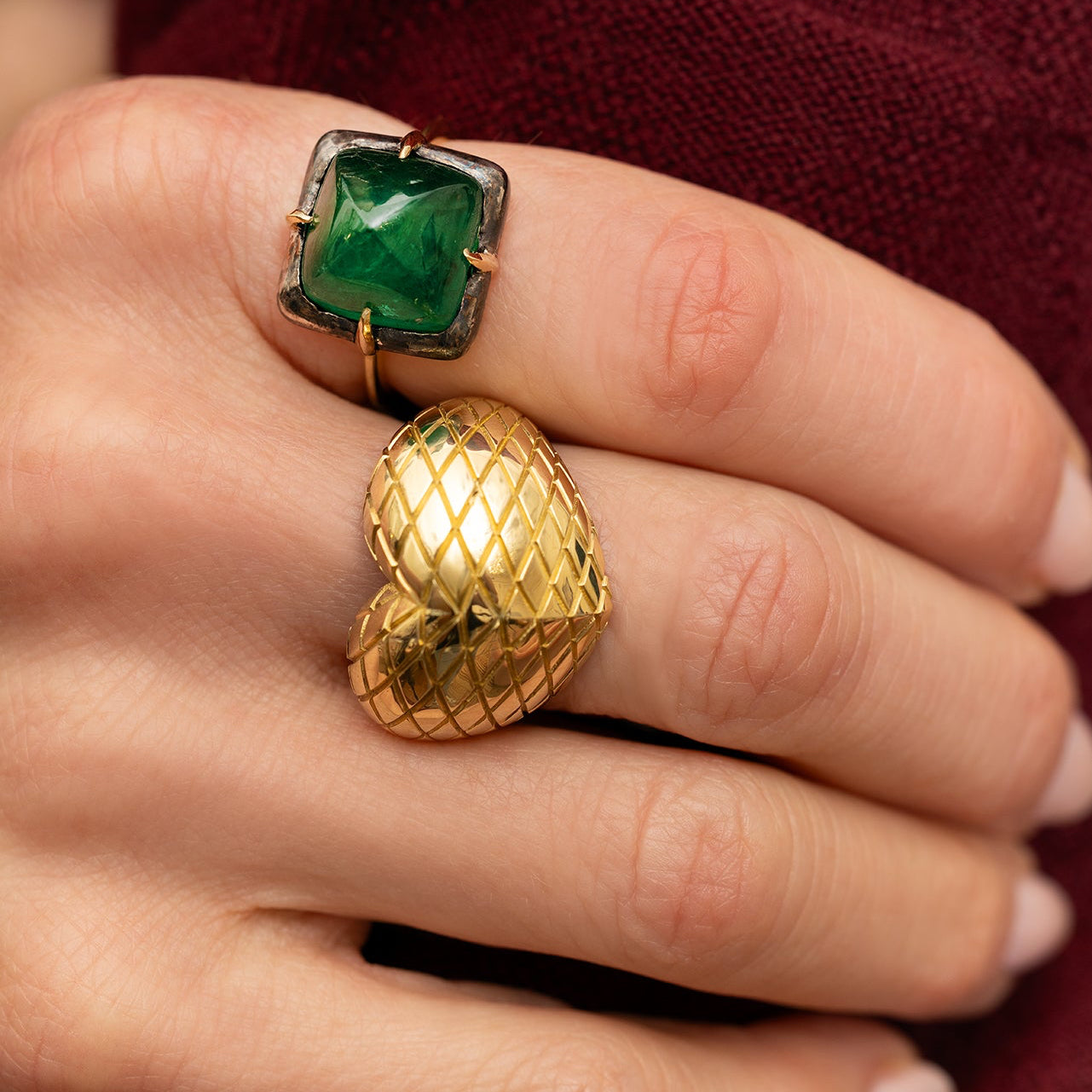 Bianca Heart Ring