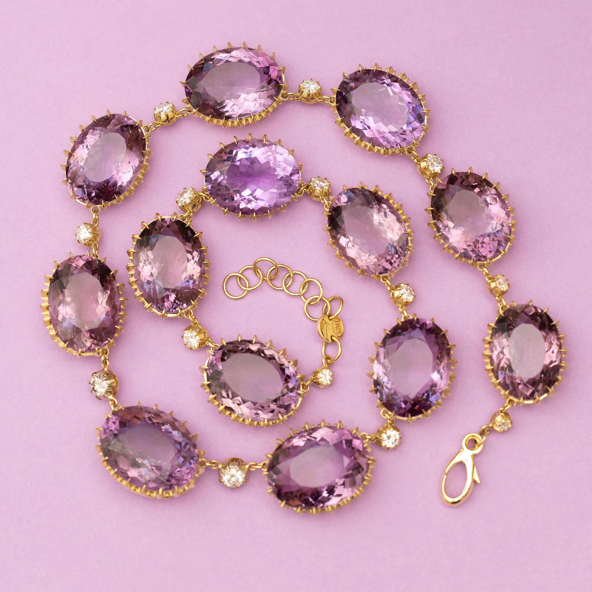 Amethyst Victorian Necklace