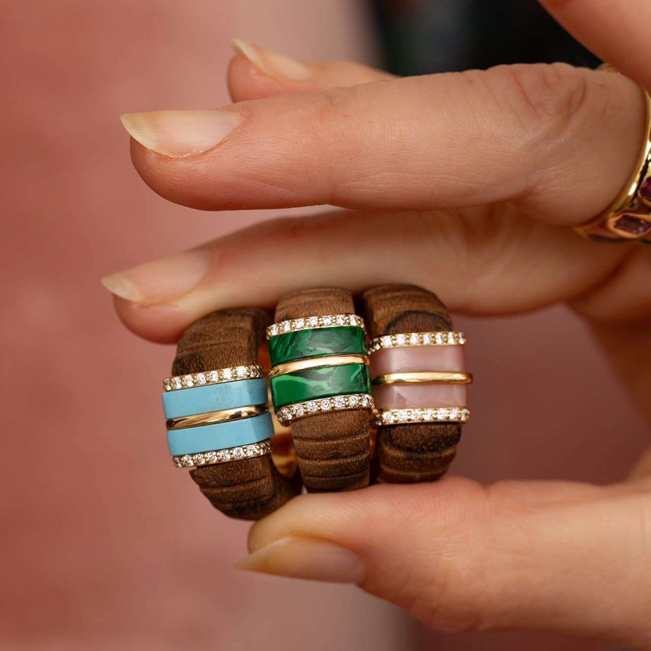 Magnolia Wood Ring