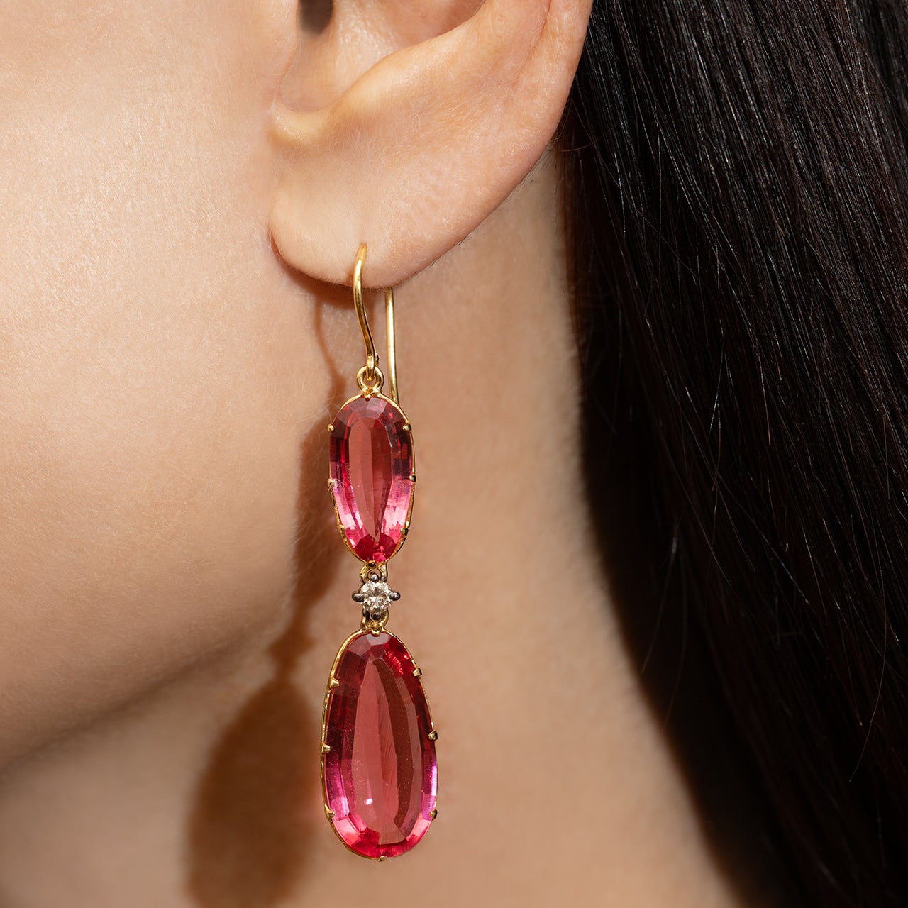 Georgian Double Drop Earrings