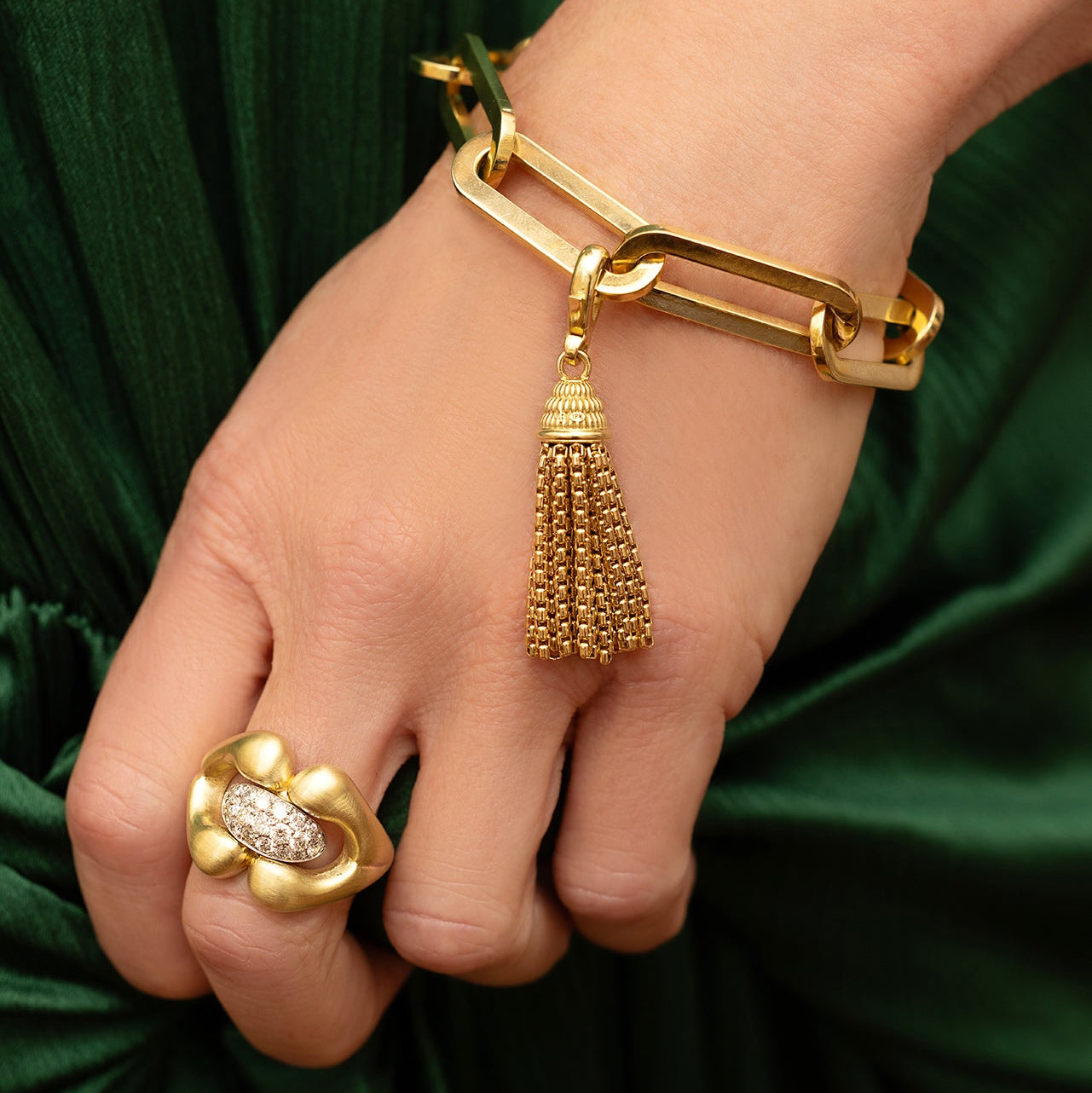 Gold Nautical Ring