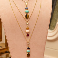 Mini Box Chain with Diamond Clasp