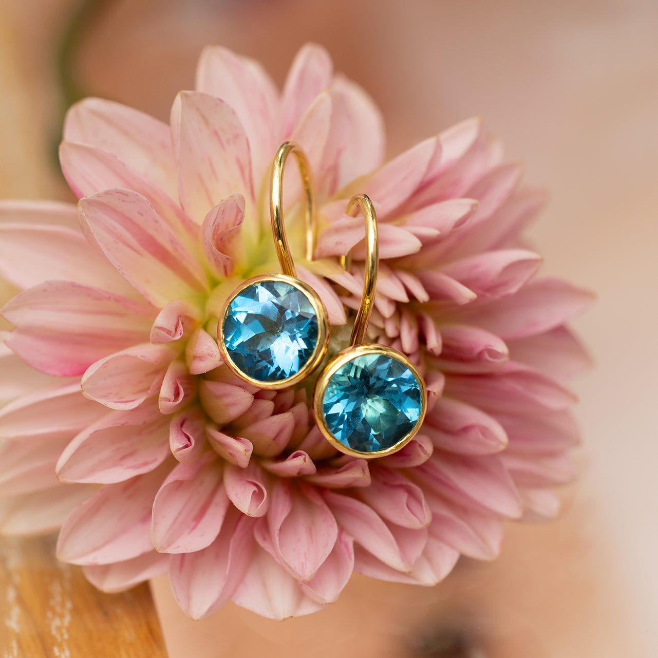 Monacle Drop Earrings
