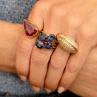 Diamond Pave Eclipse Ring
